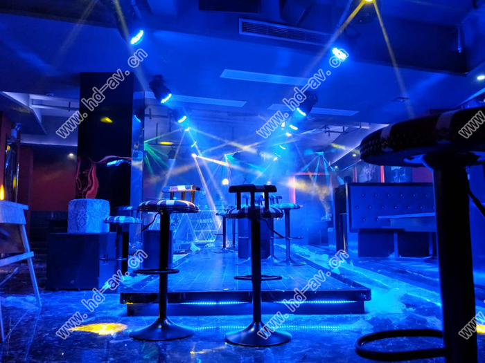 浩达科技携手浙宁波市倾城国际音乐演艺bar酒吧音响灯光视频系统集成